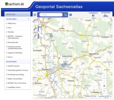Geoportal Sachsen